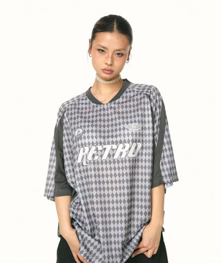 Rhombus Sports V-Neck Top