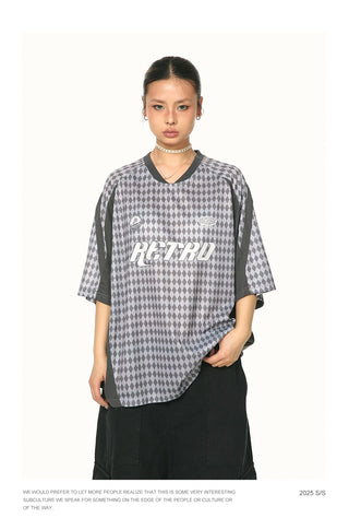 Rhombus Sports V-Neck Top