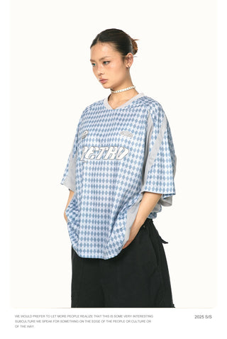 Rhombus Sports V-Neck Top