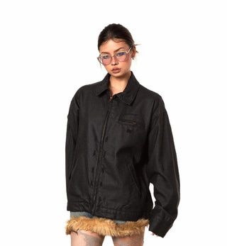Brushed Ruffled Detroit Jacket