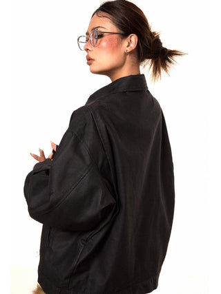 Brushed Ruffled Detroit Jacket