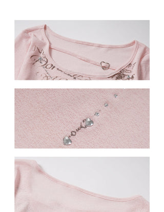 Irregular Tassel Ribbon Top