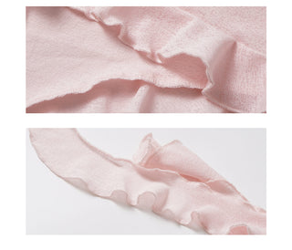 Irregular Tassel Ribbon Top