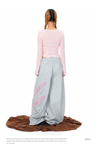 Irregular Tassel Ribbon Top