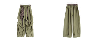 plaid paratrooper pants