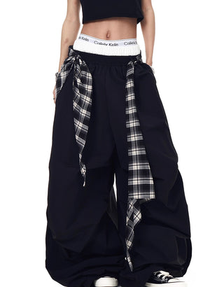 plaid paratrooper pants