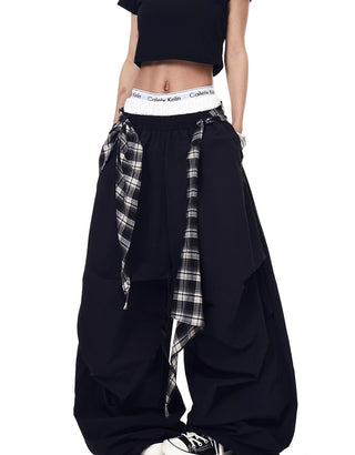 plaid paratrooper pants