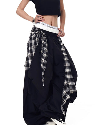 plaid paratrooper pants