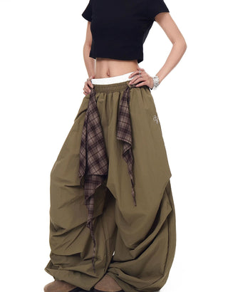 plaid paratrooper pants
