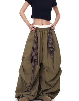 plaid paratrooper pants