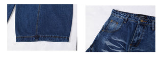 washed machete jeans
