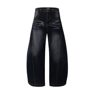 washed machete jeans