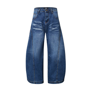 washed machete jeans
