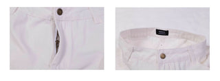 white machete jeans