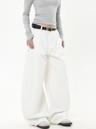 white machete jeans