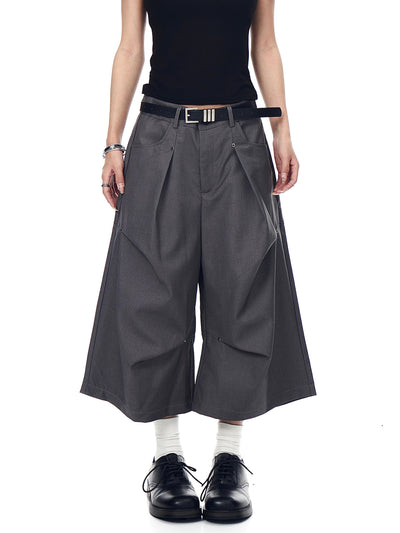 rivet cropped trousers