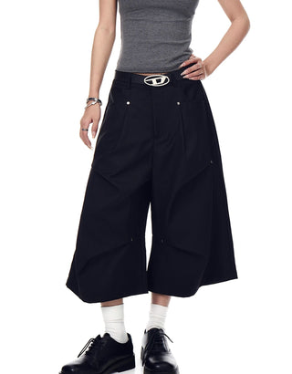 rivet cropped trousers