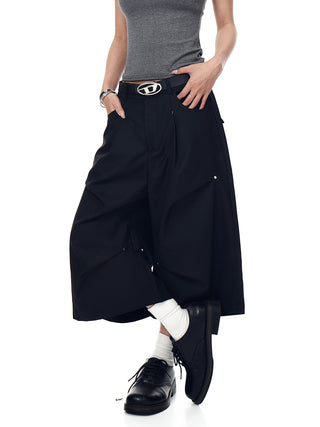 rivet cropped trousers