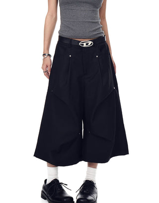 rivet cropped trousers