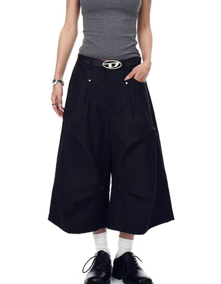rivet cropped trousers