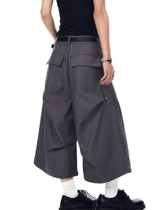 rivet cropped trousers