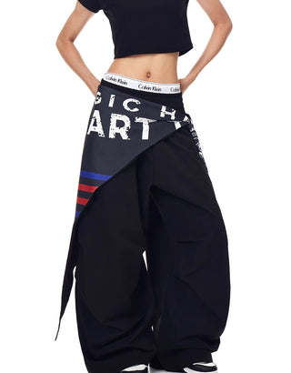 contrast paratrooper pants