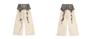 leopard paratrooper pants
