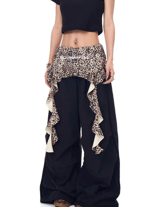 leopard paratrooper pants