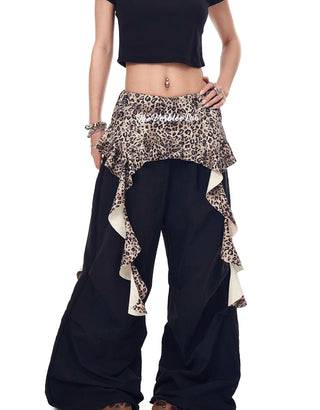 leopard paratrooper pants
