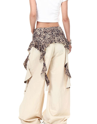 leopard paratrooper pants
