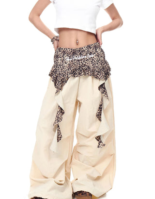 leopard paratrooper pants