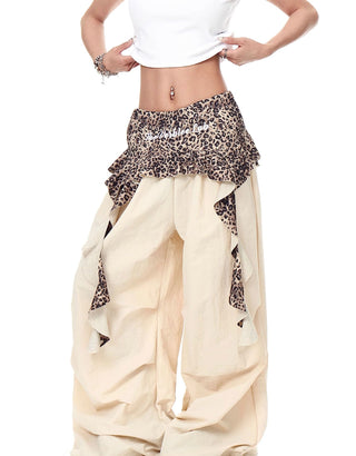 leopard paratrooper pants