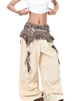 leopard paratrooper pants