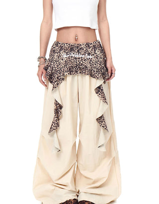 leopard paratrooper pants