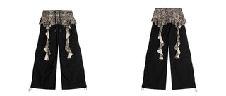 leopard paratrooper pants