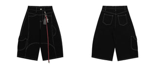 retro workwear shorts