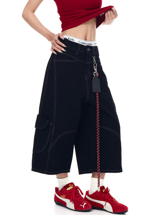 retro workwear shorts