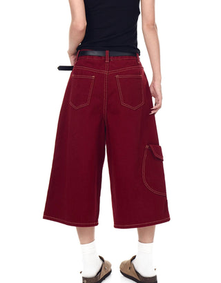 retro workwear shorts