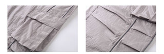 multi-pocket paratrooper pants