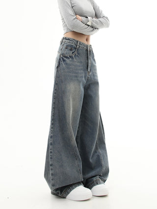 stitched machete jeans