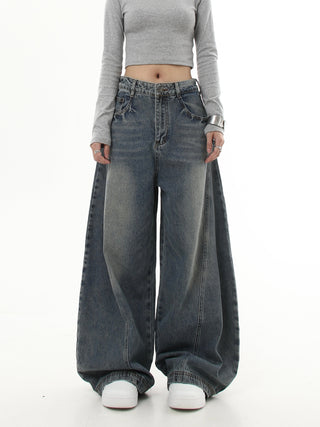stitched machete jeans
