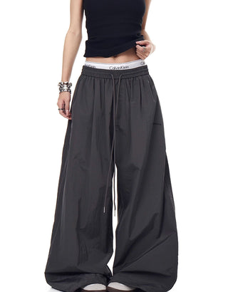 drawstring paratrooper pants