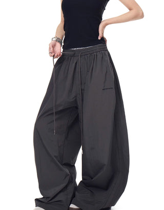 drawstring paratrooper pants