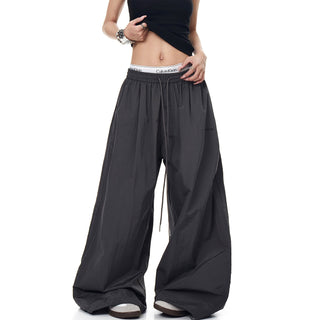 drawstring paratrooper pants