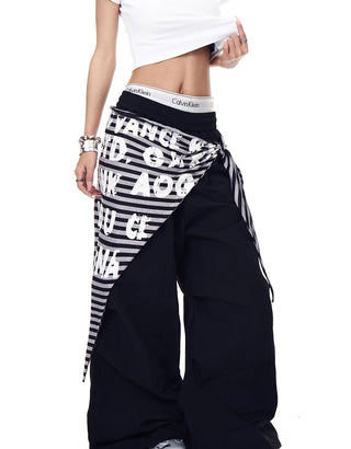 lace-up paratrooper pants