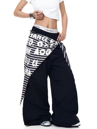lace-up paratrooper pants