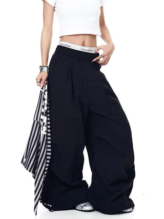 lace-up paratrooper pants