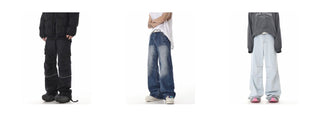 graffiti washed jeans