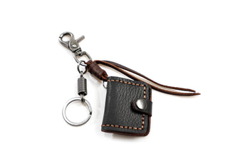 leather bag pendant