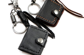 leather bag pendant